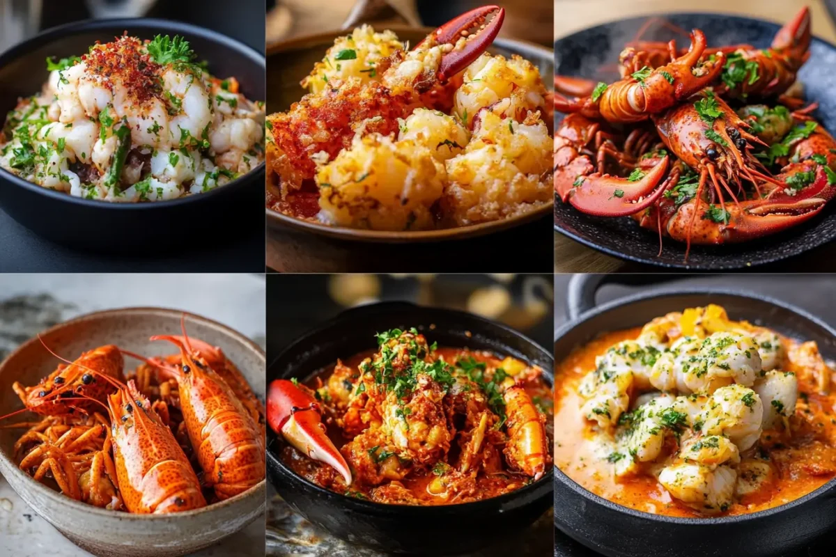 "Langostinos and Lobster Dishes – Culinary Variety and Flavorful Comparisons"